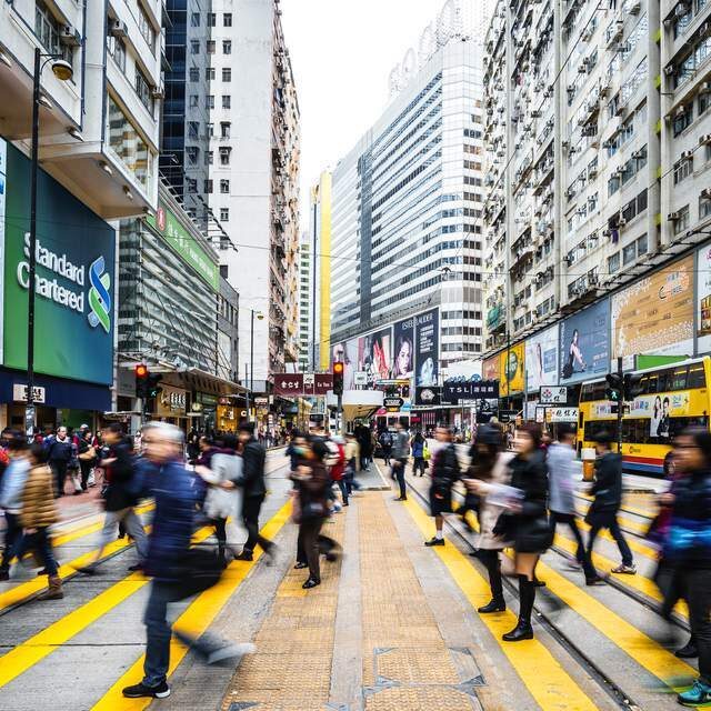 Hong Kong, Central Sewa Kantor Mahal di Asia