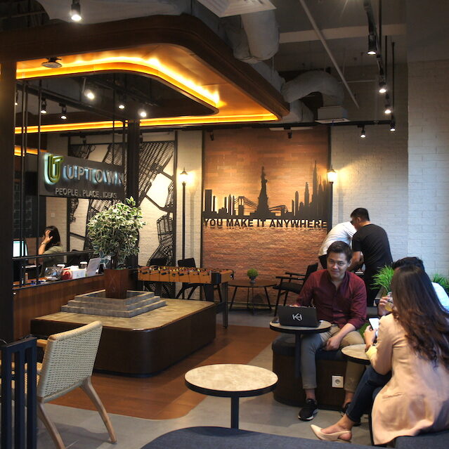 Kota New York inspirasi untuk Uptown Serviced Office