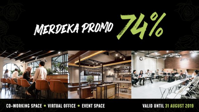 Uptown Serviced Office Merdeka Promo 74% August 2019