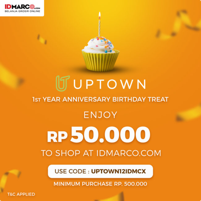 Uptown IDMarco Promo 1st Anniversary
