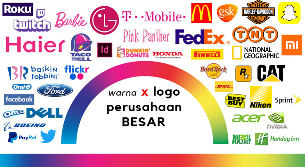 13 Arti Warna Logo Perusahaan dan Pengaruh Emosionalnya