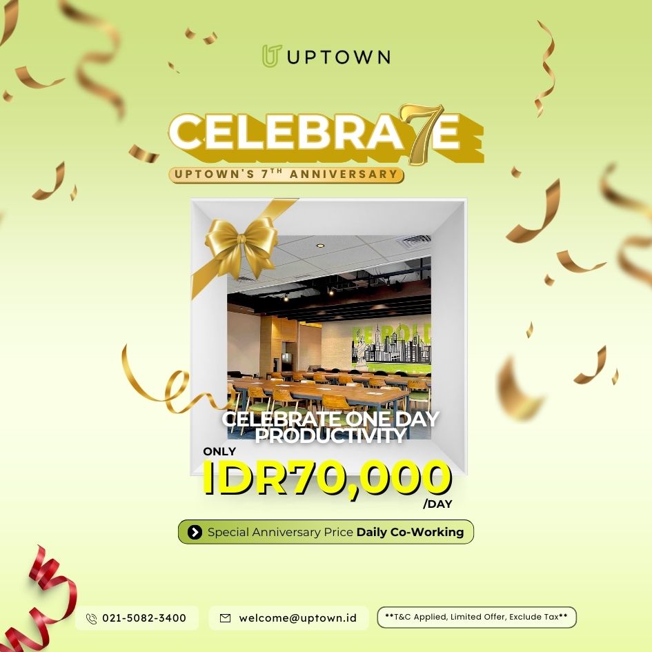 Daily Co-Working ONLY IDR 70,000/Day!🚀