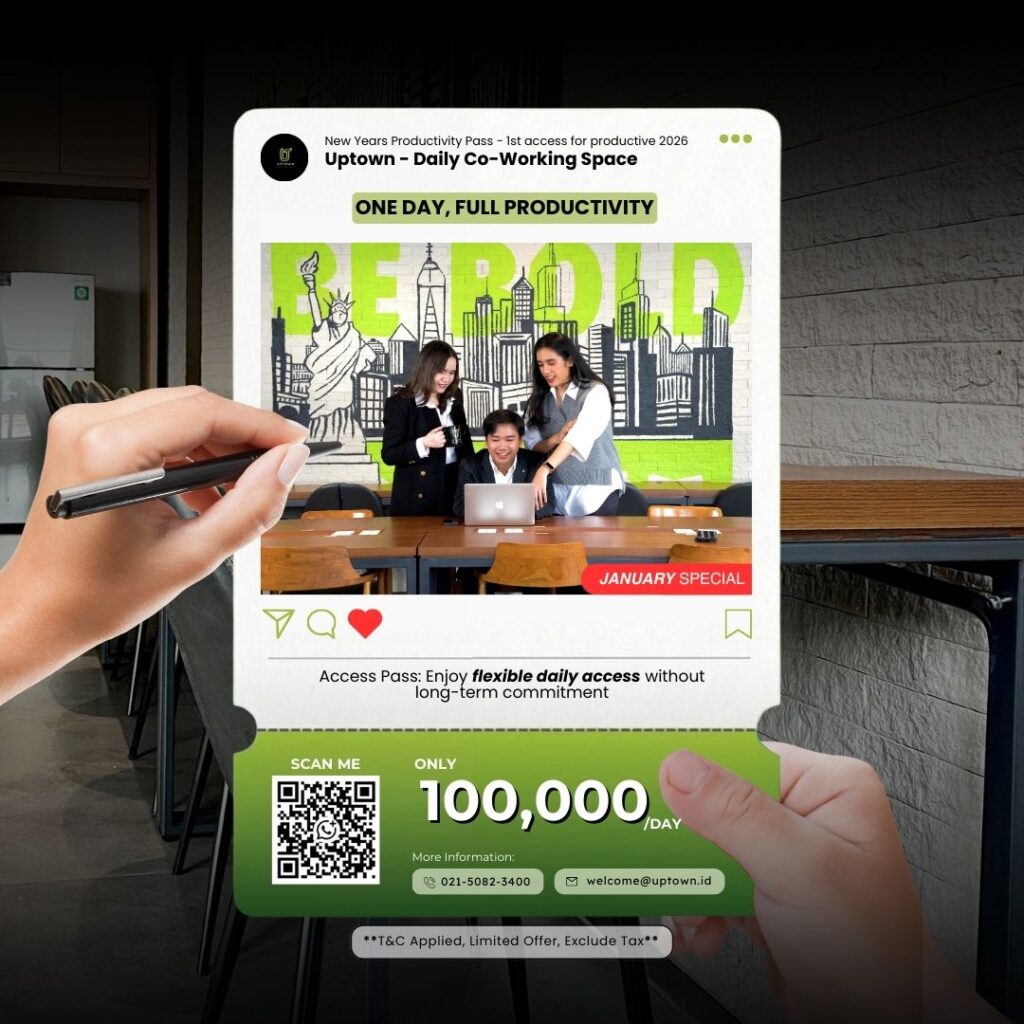 Special price one day pass Co-Working Space ✍🏼