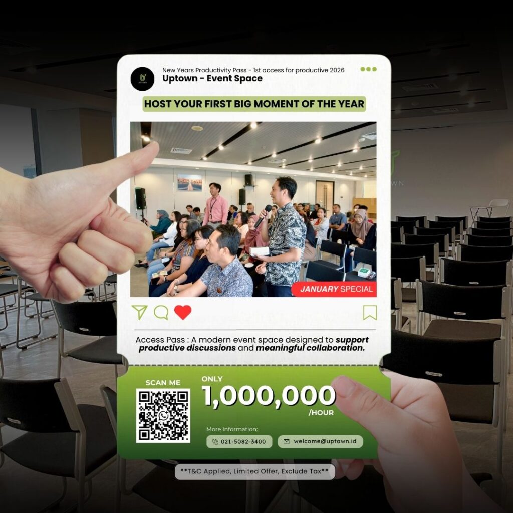 Special Price for your first event this year! 🎉