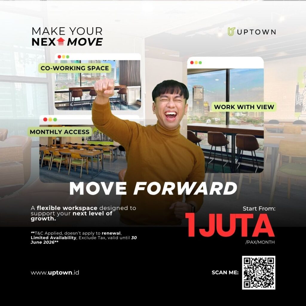 Monthly Co-Working Space — MOVE FORWARD⌨️