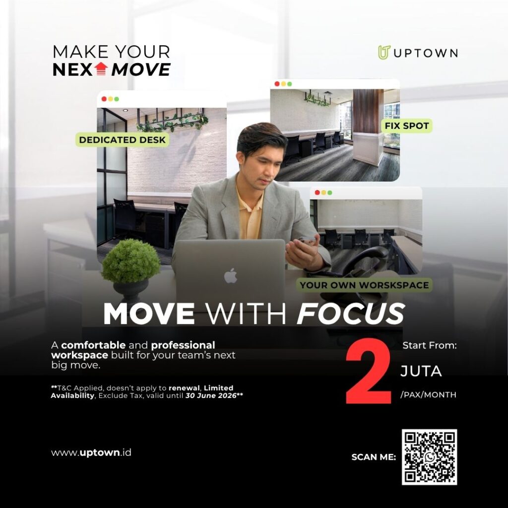 Monthly Dedicated Desk — MOVE WITH FOCUS📝