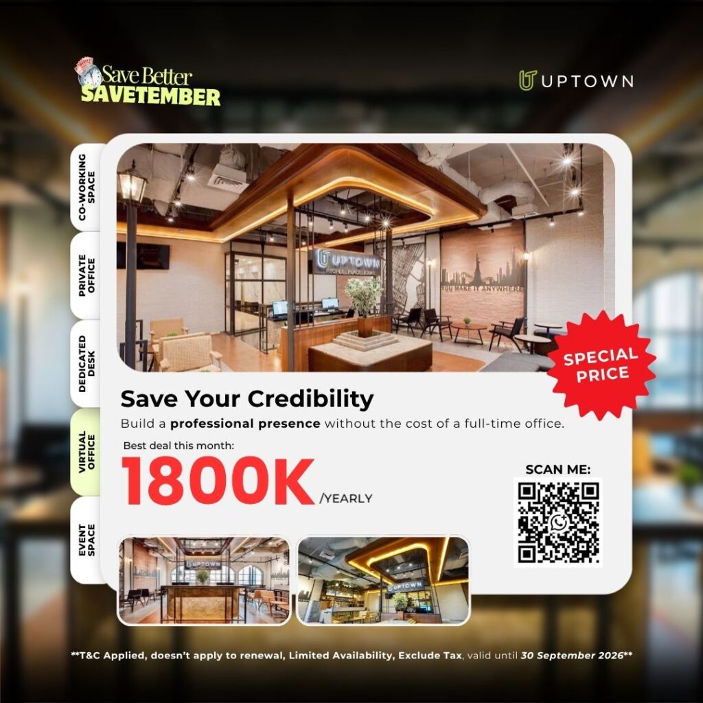 Hemat Biaya. Bangun Alamat Bisnis yang Profesional.