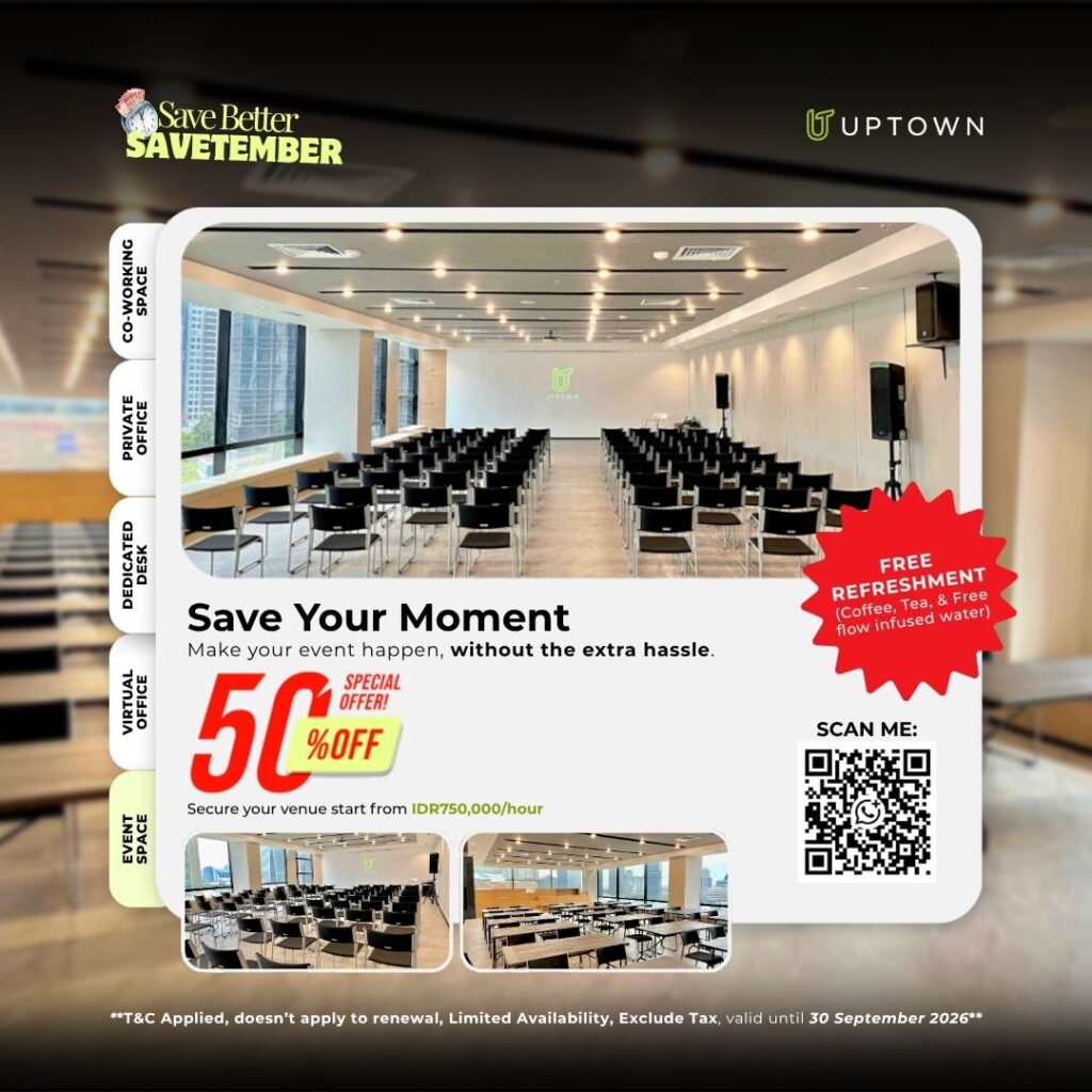 Hemat 50% untuk Event Kamu!