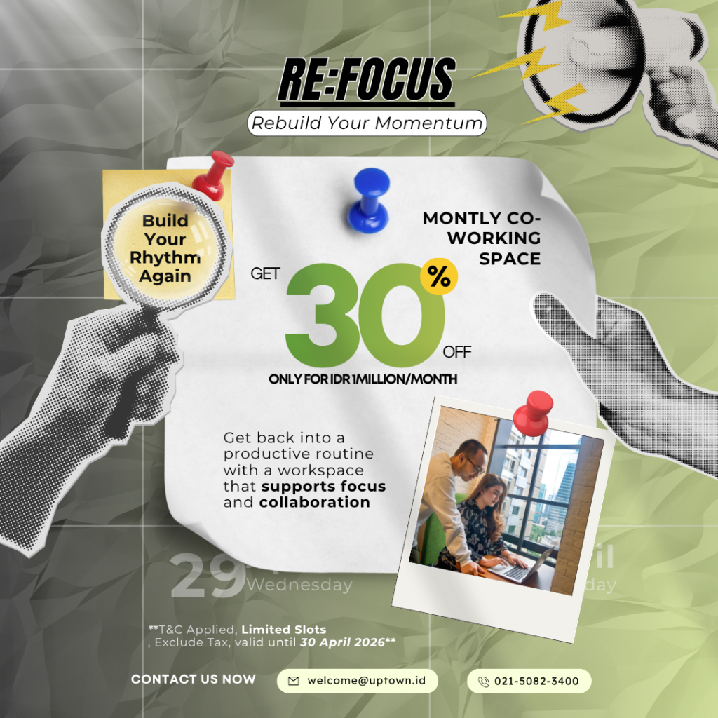 Monthly Co-Working Space - Build Your Rhythm Again